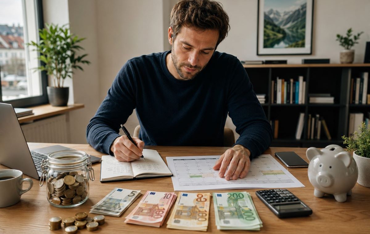 Gründungskapital planen und ansparen (KI, Symbolbild)