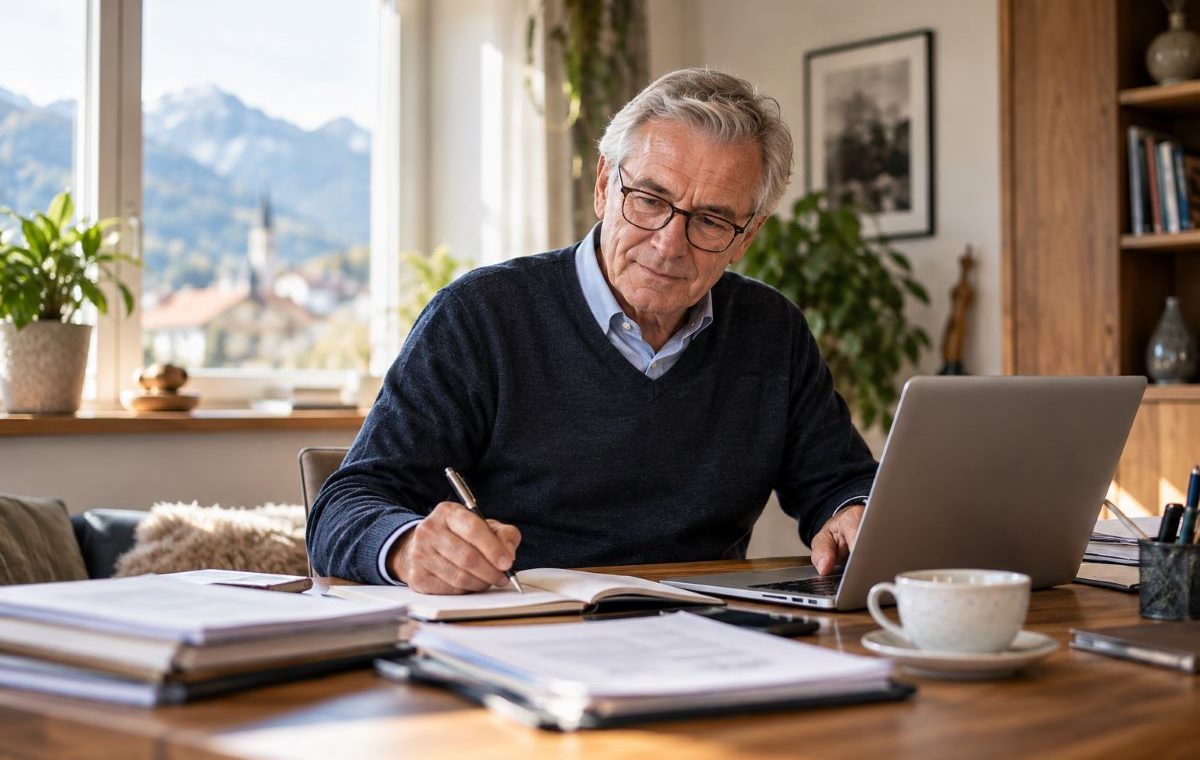 Gründung in der Pension ( KI, Symbolbild)